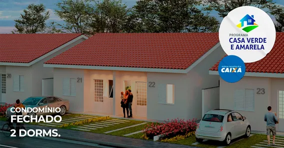 Casa de Condomínio com 2 Quartos à venda, 53m² no Jardim Vitória, Campo Limpo Paulista
