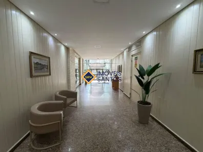 Apartamento com 3 Quartos para alugar, 135m² no Gonzaga, Santos