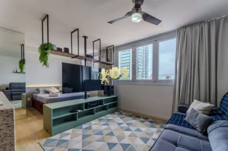 Flat com 1 Quarto para alugar, 38m² no Vila São Francisco (Zona Sul), São Paulo
