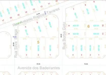 Lote/Terreno à venda, 3480m² no Setor dos Bandeirantes, Aparecida de Goiânia
