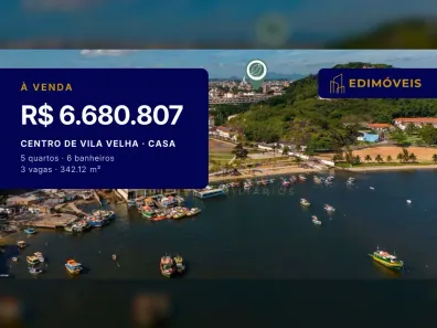 Casa com 5 Quartos à venda, 342m² no Centro de Vila Velha, Vila Velha