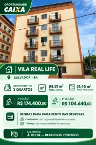 Apartamento com 3 Quartos à venda, 51m² no Jardim das Margaridas, Salvador