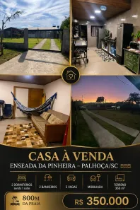 Casa com 2 Quartos à venda, 100m² no Passagem do Massiambú, Palhoça