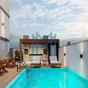 Apartamento com 2 Quartos à venda, 50m² no Macuco, Santos