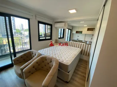 Apartamento com 1 Quarto para alugar, 26m² no Indianópolis, São Paulo