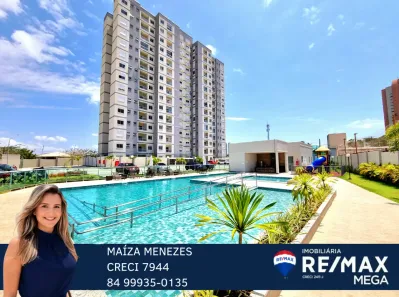 Apartamento com 2 Quartos para alugar, 54m² no Ponta Negra, Natal