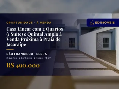 Casa com 2 Quartos à venda, 75m² no São Francisco, Serra