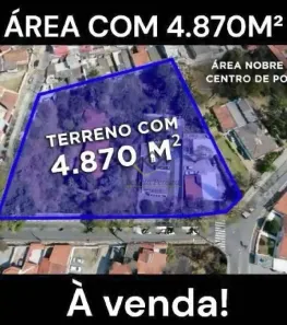 Lote/Terreno à venda, 4870m² no Centro, Poá