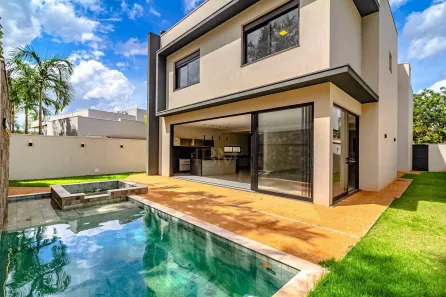 Casa de Condomínio com 4 Quartos para venda ou aluguel, 380m² no Residencial e Empresarial Alphaville, Ribeirão Preto
