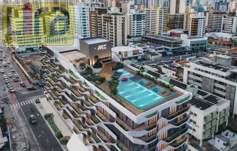 Flat com 1 Quarto à venda, 29m² no Cabo Branco, João Pessoa