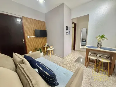 Apartamento com 1 Quarto para alugar, 50m² no Tupi, Praia Grande