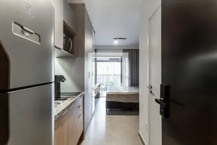 Kitnet com 1 Quarto à venda, 26m² no Indianópolis, São Paulo