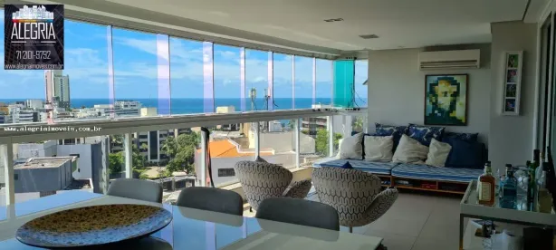 Apartamento com 3 Quartos à venda, 186m² no Rio Vermelho, Salvador