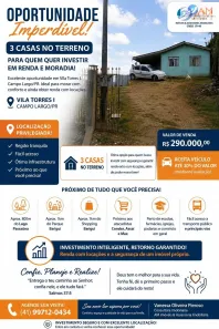 Casa com 2 Quartos à venda, 300m² no Vila Torres, Campo Largo