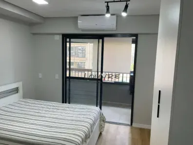 Apartamento com 1 Quarto para alugar, 25m² no Campo Belo, São Paulo