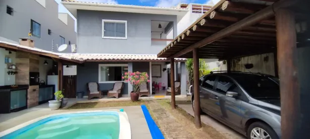 Casa de Condomínio com 4 Quartos à venda, 200m² no Arembepe (Abrantes), Camaçari