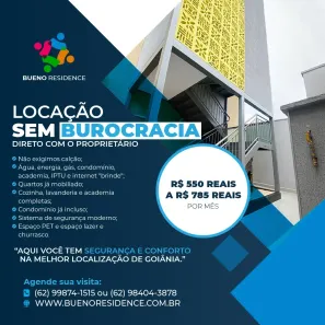 Kitnet com 1 Quarto para alugar, 25m² no Setor Sol Nascente, Goiânia
