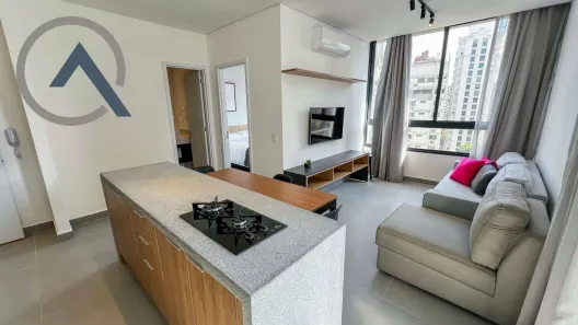 Apartamento com 1 Quarto para alugar, 44m² no Cambuí, Campinas