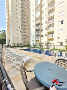 Apartamento com 2 Quartos para alugar, 46m² no Jardim Henriqueta, Taboão da Serra