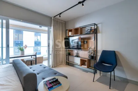 Flat com 1 Quarto à venda, 40m² no Campo Belo, São Paulo
