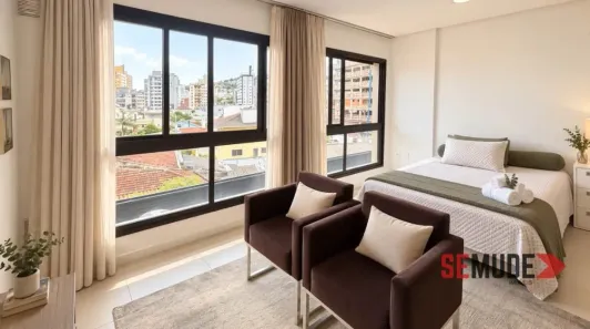 Apartamento com 1 Quarto à venda, 39m² no Trindade, Florianópolis