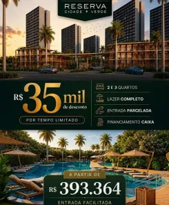 Apartamento com 2 Quartos à venda, 64m² no Nova Parnamirim, Parnamirim