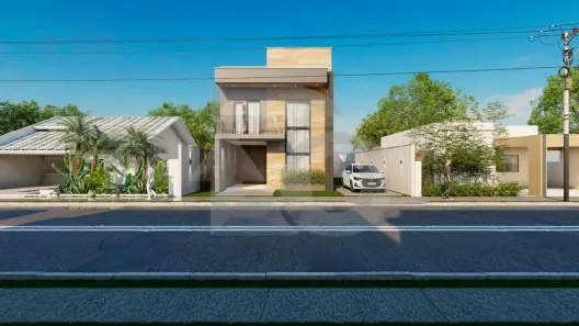 Casa de Condomínio com 3 Quartos à venda, 108m² no Zona de Expansão (Olhos D'Agua), Barra dos Coqueiros