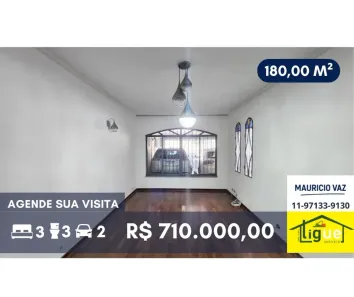 Sobrado com 3 Quartos à venda, 180m² no Jardim Bonfiglioli, São Paulo