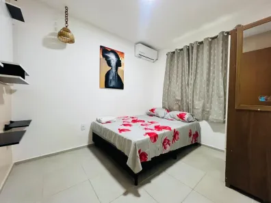 Apartamento com 2 Quartos para alugar, 42m² no Ponta Negra, Manaus