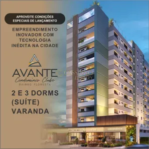 Apartamento com 2 Quartos à venda, 52m² no Loteamento Floresta, São José dos Campos