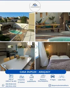 Casa com 4 Quartos à venda, 190m² no Olho D'Água, São Luís