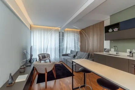 Apartamento com 1 Quarto para alugar, 40m² no Indianópolis, São Paulo