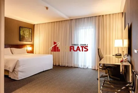 Flat com 1 Quarto à venda, 30m² no Chácara Santo Antônio (Zona Sul), São Paulo