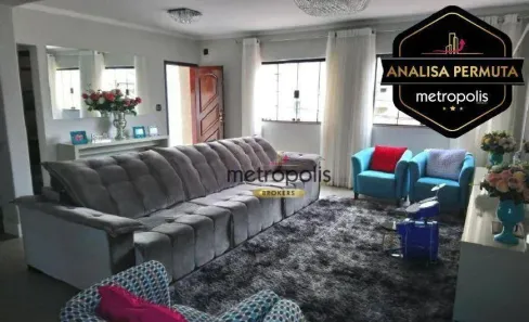 Sobrado com 3 Quartos à venda, 495m² no Campestre, Santo André