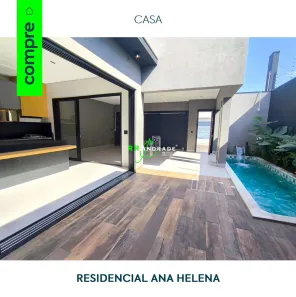 Casa com 3 Quartos à venda, 160m² no Residencial Ana Helena, Franca