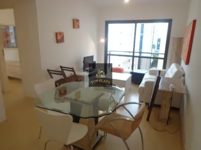Flat com 1 Quarto para alugar, 48m² no Itaim Bibi, São Paulo
