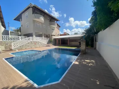 Casa de Condomínio com 4 Quartos para alugar, 450m² no Portão, Lauro de Freitas