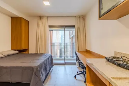 Kitnet com 1 Quarto à venda, 26m² no Paraíso, São Paulo