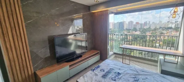 Apartamento com 1 Quarto para alugar, 23m² no Brooklin Paulista, São Paulo