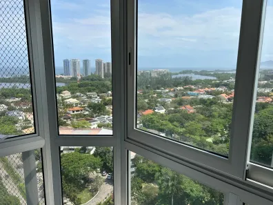 Apartamento com 4 Quartos para alugar, 205m² no Barra da Tijuca, Rio de Janeiro