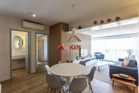 Flat com 1 Quarto para alugar, 82m² no Vila Nova Conceição, São Paulo