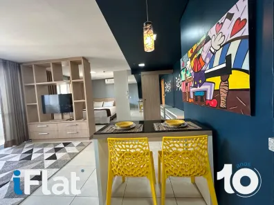 Apartamento com 1 Quarto para alugar, 55m² no Jardim Goiás, Goiânia