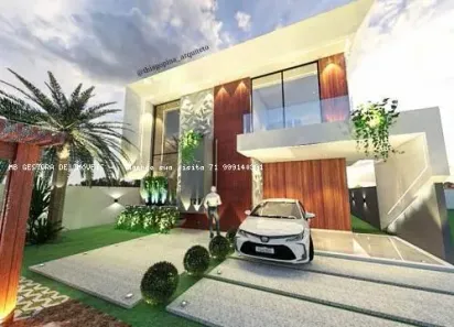 Casa de Condomínio com 4 Quartos à venda, 283m² no Buraquinho, Lauro de Freitas