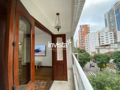 Apartamento com 4 Quartos à venda, 150m² no Gonzaga, Santos
