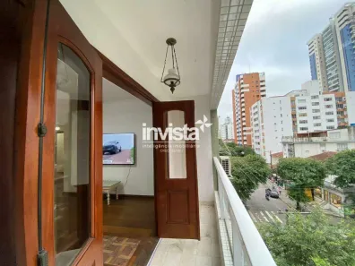 Apartamento com 4 Quartos à venda, 150m² no Gonzaga, Santos