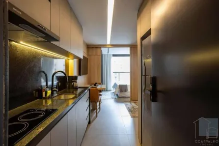 Apartamento com 1 Quarto para alugar, 27m² no Itaim Bibi, São Paulo