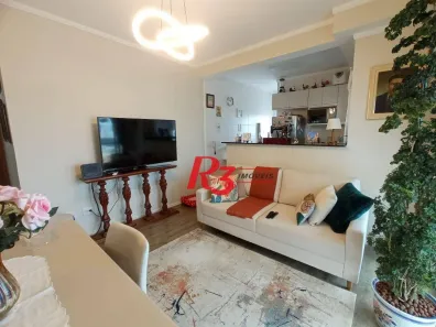 Apartamento com 1 Quarto para alugar, 59m² no Boqueirão, Santos