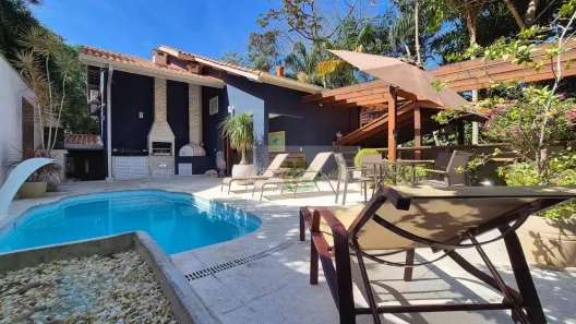 Casa de Condomínio com 6 Quartos à venda, 378m² no Guaecá, São Sebastião