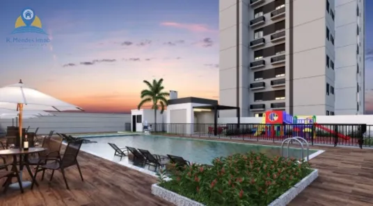 Apartamento com 2 Quartos à venda, 54m² no Ponta Negra, Natal