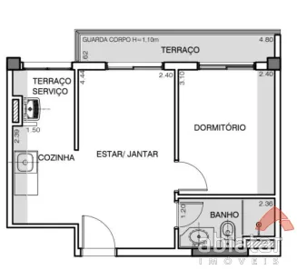 Apartamento com 1 Quarto à venda, 35m² no Aclimação, São Paulo
